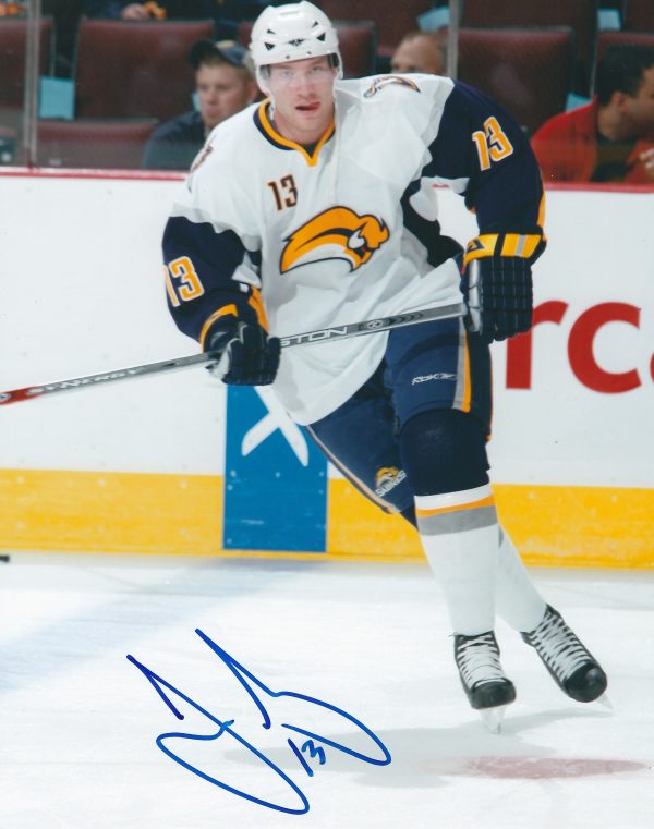 Autographed JIRI NOVOTNY 8X10 Buffalo Sabres Photo