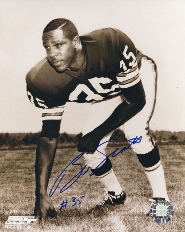 Autographed BO SCOTT 8X10 Cleveland Browns Photo