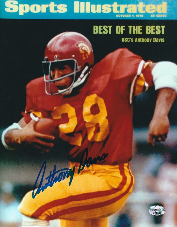Autographed ANTHONY DAVIS USC Trojans 8X10 Photo