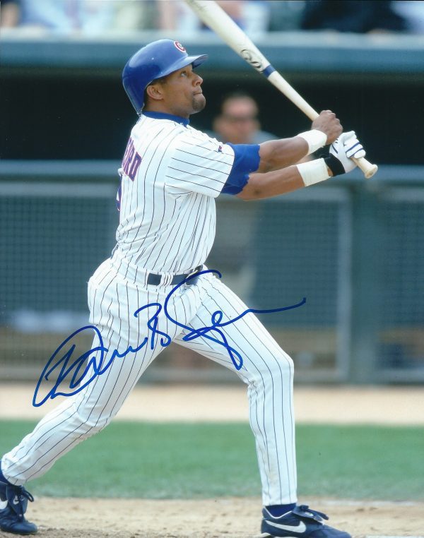 AUTOGRAPHED DAMON BUFORD 8X10 Chicago Cubs Photo