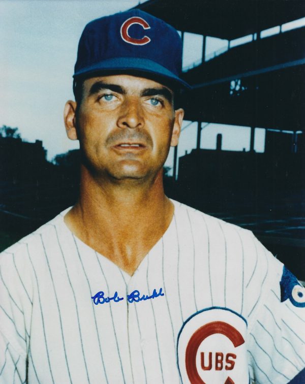 AUTOGRAPHED  BOB BUHL 8X10 Chicago Cubs photo