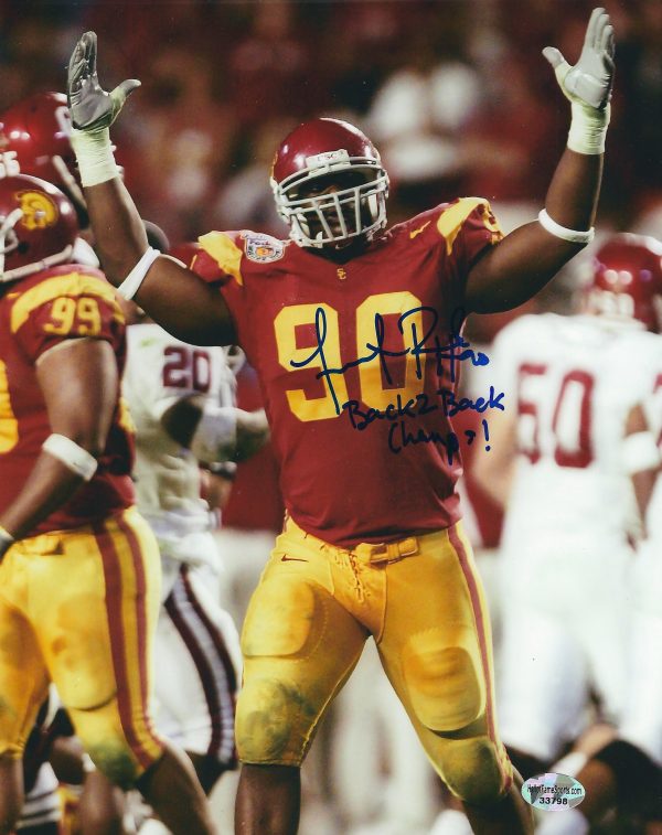 Autographed FROSTEE RUCKER 8x10 USC Trojans Photo