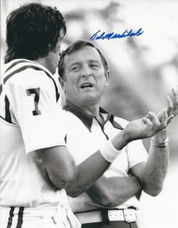 Autographed TED MARCHIBRODA 8X10 Baltimore Colts photo