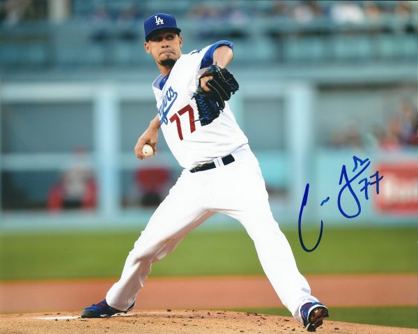 AUTOGRAPHED CARLOS FRIAS 8x10 Los Angeles Dodgers photo