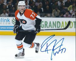 Autographed RYAN PARENT 8X10 Philadelphia Flyers Photo
