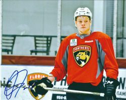 Autographed  OWEN TIPPETT 8x10 Florida Panthers Photo