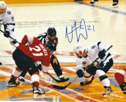 Autographed VINCENT TROCHECK 8x10 Florida Panthers Photo