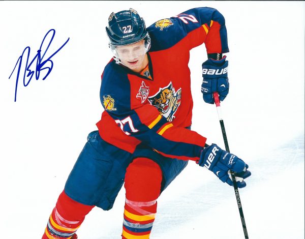 Autographed NICK BJUGSTAD 8x10 Florida Panthers Photo