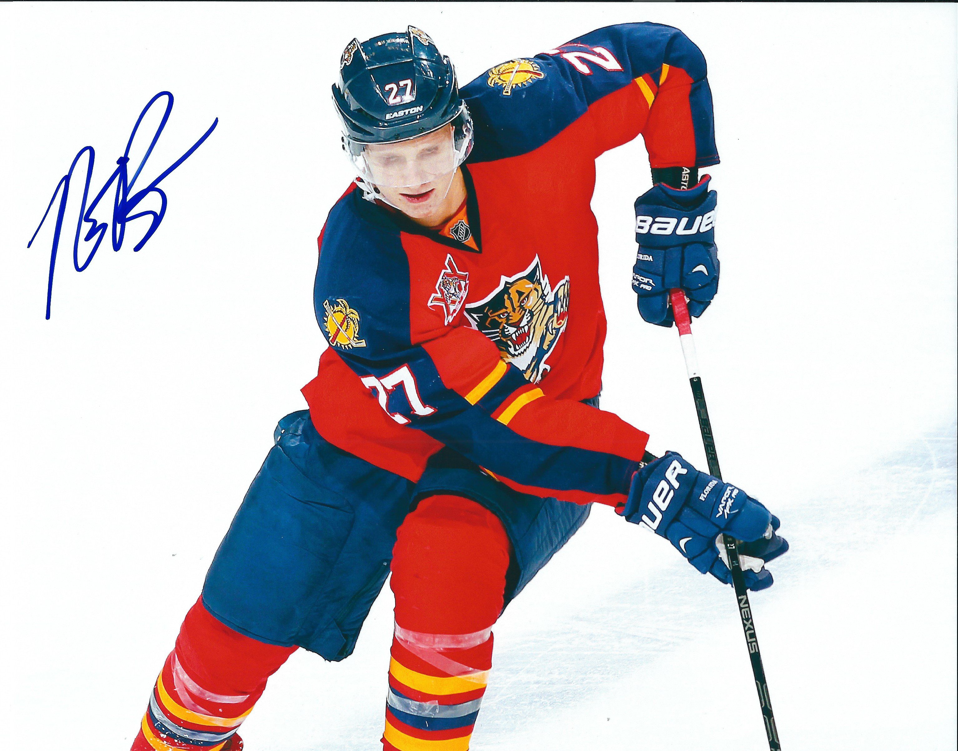Signed Jonathan Huberdeau Picture - 8x10
