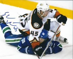 Autographed SAMI VATANEN 8X10 Anaheim Ducks Photo