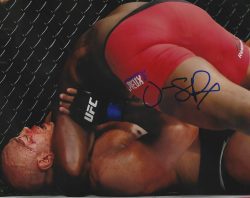 Autographed Ovince Saint Preux UFC & MMA 8x10 photo with COA