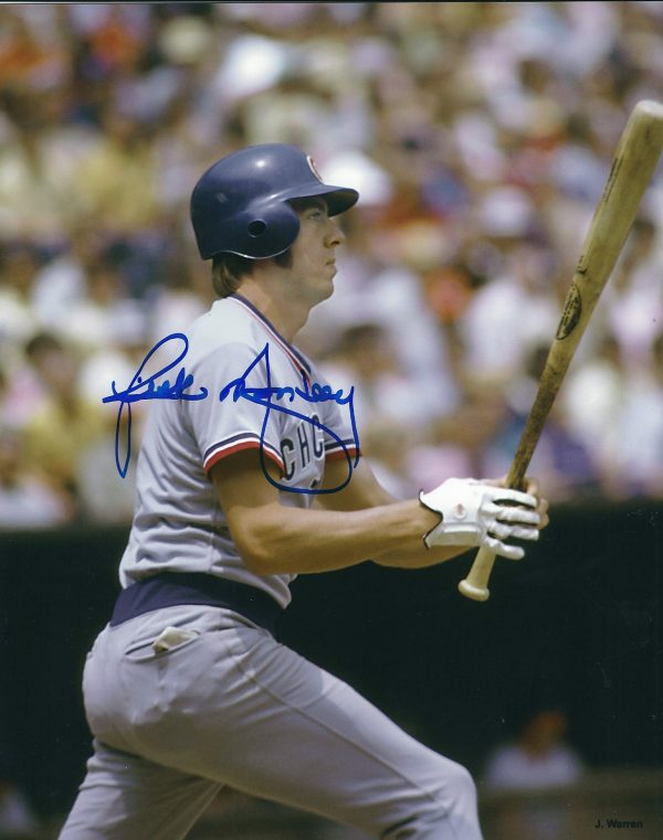 AUTOGRAPHED RICK MONDAY 8X10 Chicago Cubs Photo