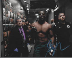 Autographed Karl Roberson UFC & MMA 8x10 photo with COA