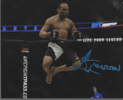 Autographed John Dodson UFC & MMA 8x10 photo with COA