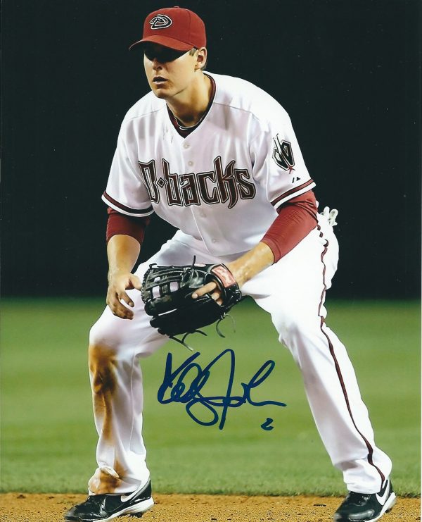 Autographed KELLY JOHNSON Arizona Diamondbacks Photo