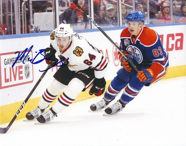 Autographed MATT BENNING 8X10 Edmonton Oilers Photo
