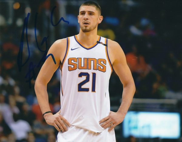 AUTOGRAPHED ALEX LEN 8x10 Phoenix Suns photo