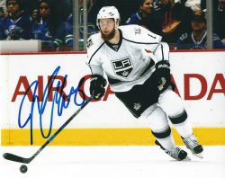 Autographed  JAKE MUZZIN 8x10 Los Angeles Kings Photo