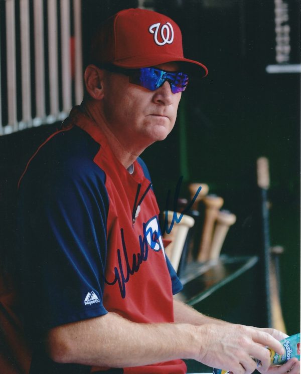 Autographed MATT WILLIAMS 8X10 Washington Nationals Photo