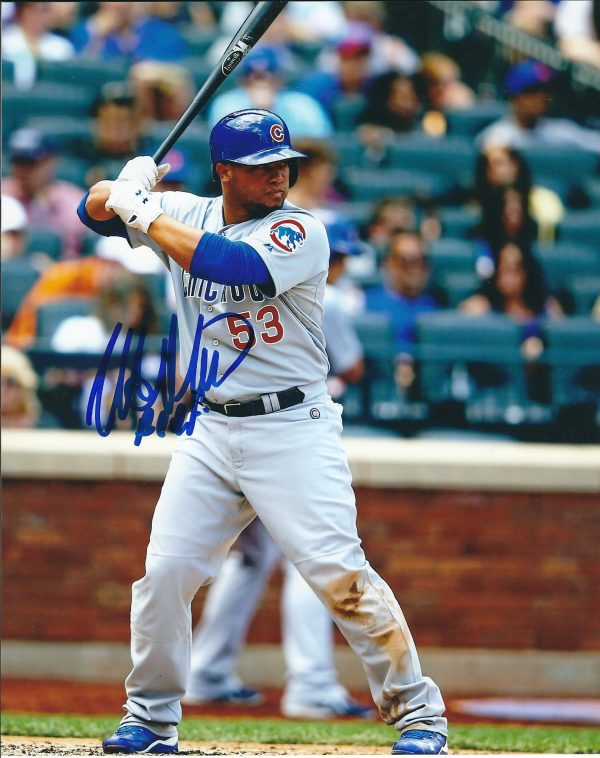 AUTOGRAPHED WELLINGTON CASTILLO 8X10 Chicago Cubs Photo