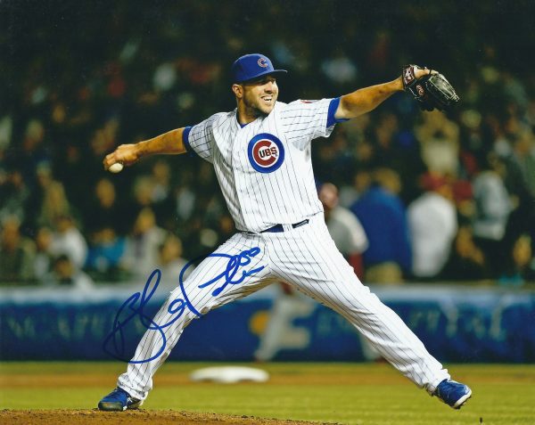 AUTOGRAPHED BLAKE PARKER 8X10 Chicago Cubs Photo