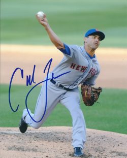 AUTOGRAPHED CARLOS TORRES 8X10 New York Mets photo