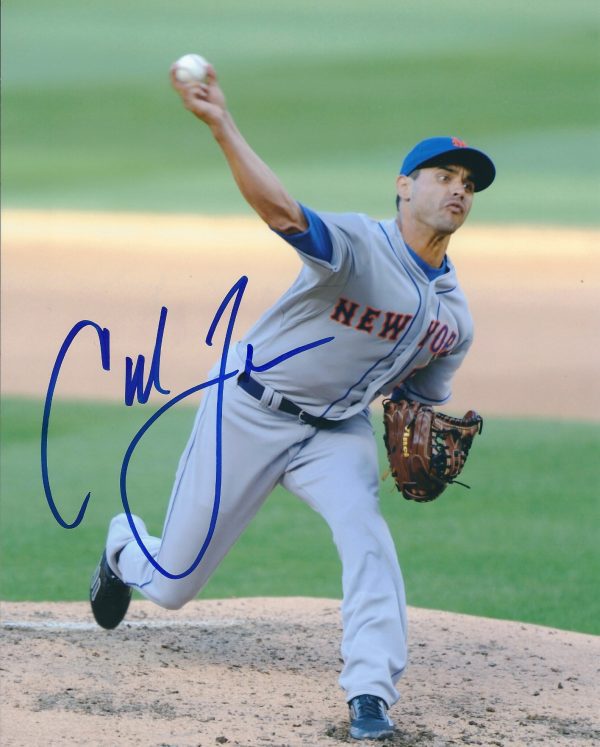 AUTOGRAPHED CARLOS TORRES 8X10 New York Mets photo