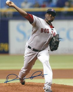 AUTOGRAPHED RUBBY DE LA ROSA 8X10 Boston Red Sox photo