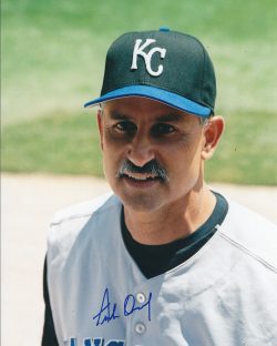 AUTOGRAPHED ANDRE DAVID photo KC Royals