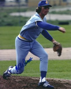 AUTOGRAPHED MIKE PARROTT 8X10 Seattle Mariners Photo