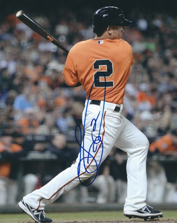 AUTOGRAPHED JUAN PEREZ 8X10 San Francisco Giants Photo