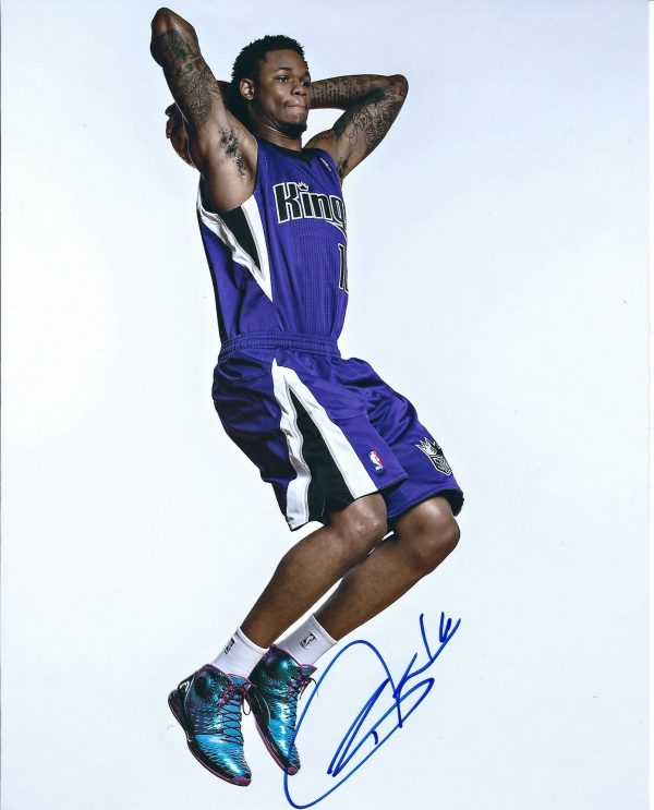 Autographed BEN MCLEMORE 8X10 Sacramento Kings Photo