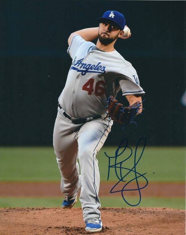 AUTOGRAPHED MIKE BOLSINGER 8x10 Los Angeles Dodgers photo