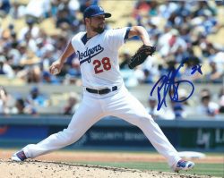 AUTOGRAPHED BUD NORRIS 8x10 Los Angeles Dodgers photo