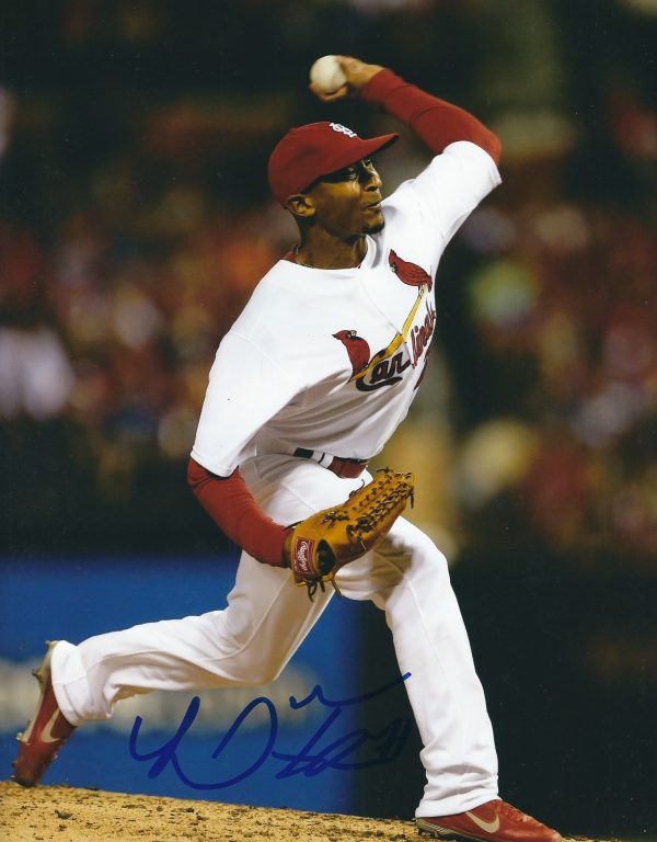AUTOGRAPHED SAM FREEMAN 8X10 St. Louis Cardinals photo