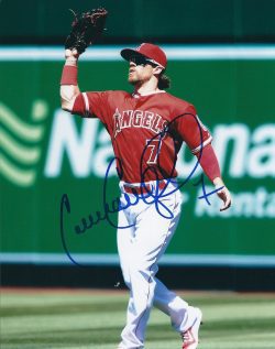 AUTOGRAPHED COLLIN COWGILL 8X10 Los Angeles Angels Photo