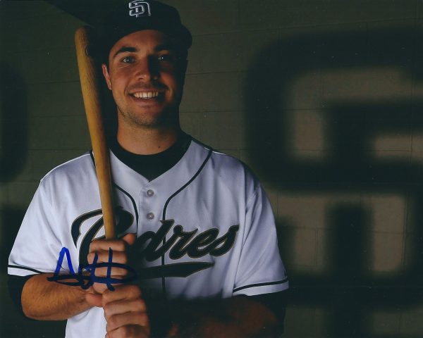 AUTOGRAPHED AUSTIN HEDGES 8X10 San Diego Padres photo
