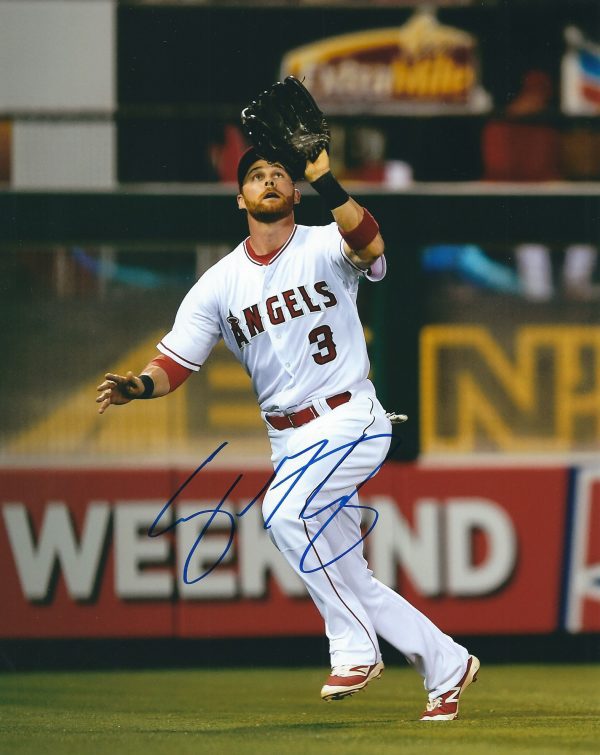AUTOGRAPHED CRAIG GENTRY 8X10 Los Angeles Angels Photo