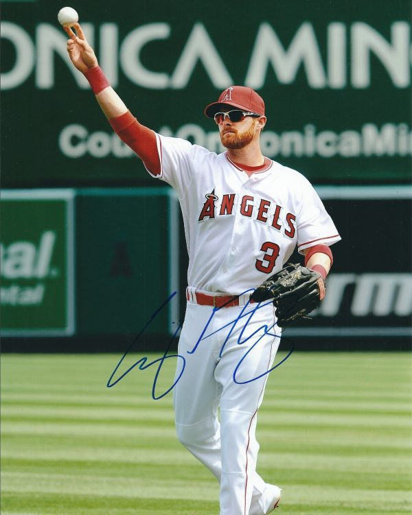AUTOGRAPHED CRAIG GENTRY 8X10 Los Angeles Angels Photo