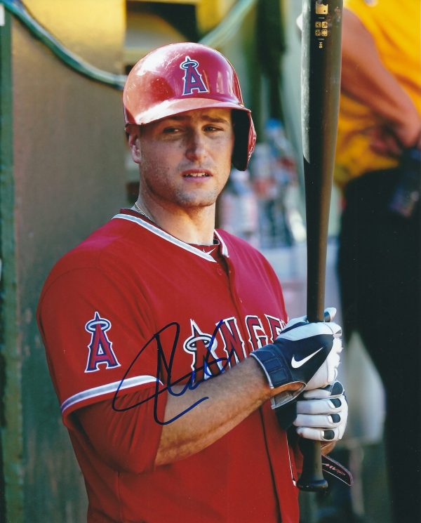 AUTOGRAPHED CHRIS IANNETTA 8X10 Los Angeles Angels Photo