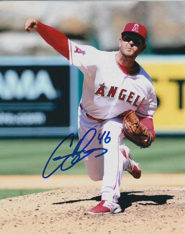 AUTOGRAPHED CORY RASMUS 8X10 Los Angeles Angels Photo