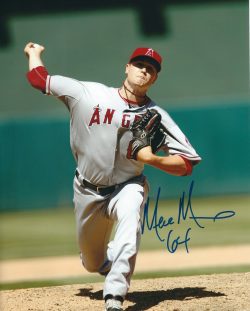 AUTOGRAPHED MIKE MORIN 8X10 Los Angeles Angels Photo