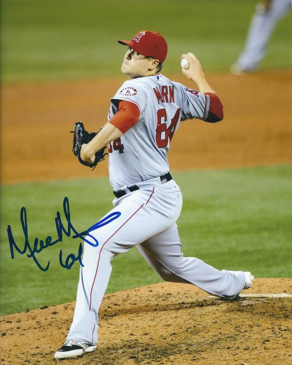 AUTOGRAPHED MIKE MORIN 8X10 Los Angeles Angels Photo
