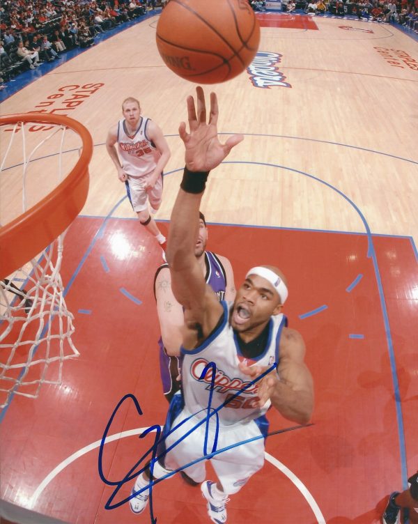 Autographed Corey Maggette 8X10 Los Angeles Clippers Photo
