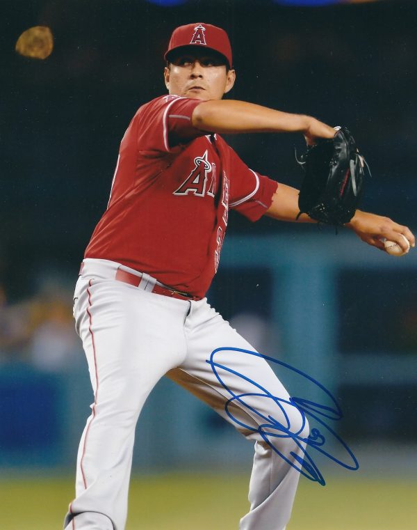 AUTOGRAPHED CESAR RAMOS 8X10 Los Angeles Angels Photo