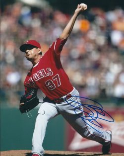 AUTOGRAPHED CESAR RAMOS 8X10 Los Angeles Angels Photo
