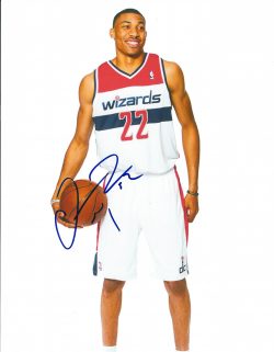 Autographed OTTO PORTER 8X10 Washington Wizards Photo