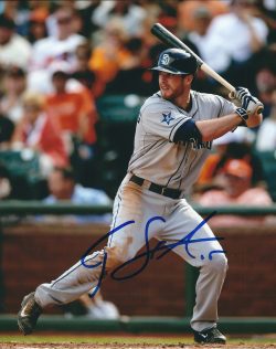 AUTOGRAPHED CORY SPANGENBERG 8X10 San Diego Padres photo