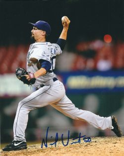 AUTOGRAPHED NICK VINCENT 8X10 San Diego Padres photo