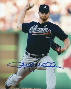 AUTOGRAPHED SHELBY MILLER 8X10 Atlanta Braves photo